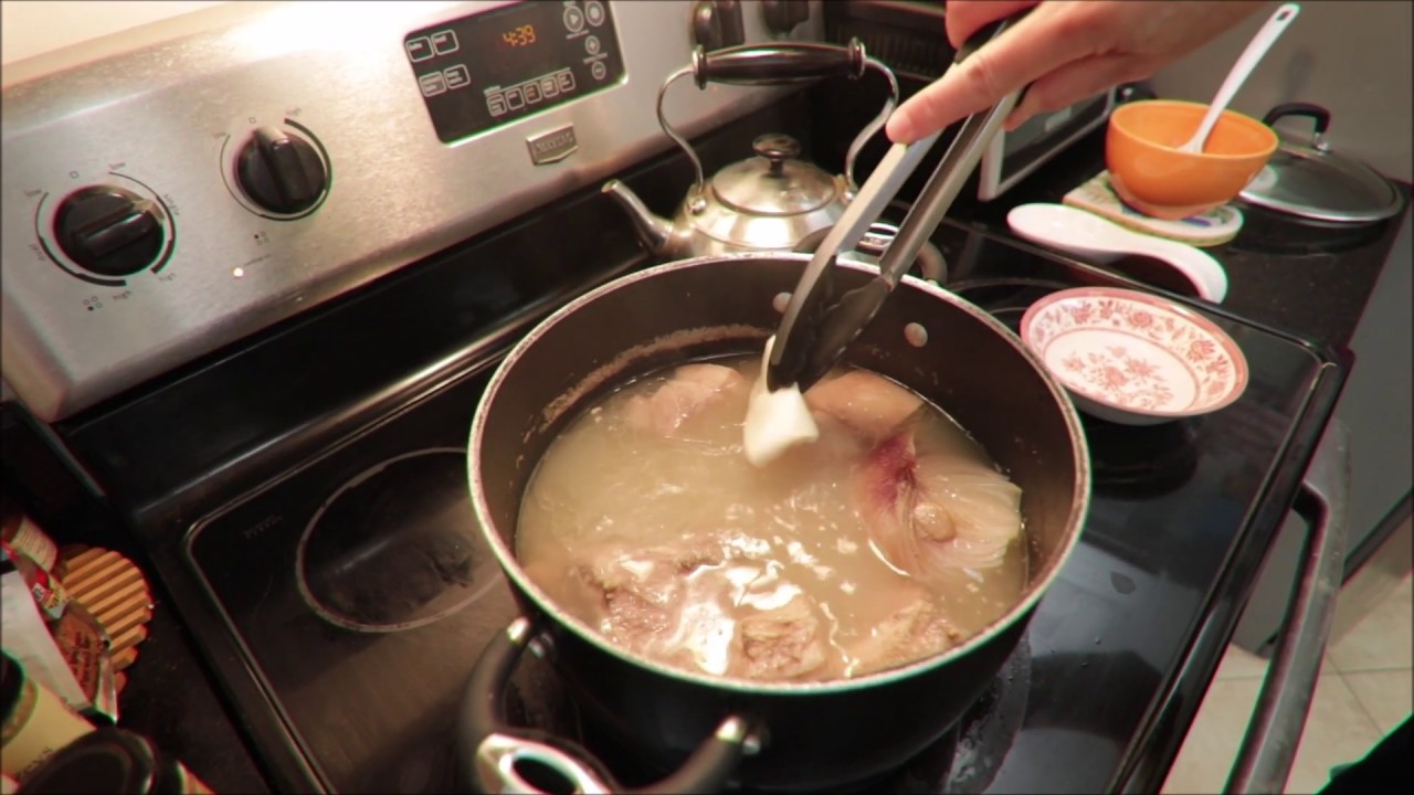 Easy Way Skimming Fat Off The Broth