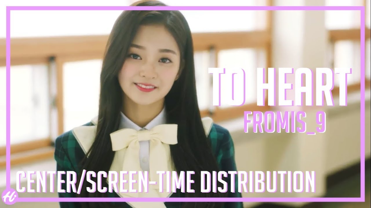 fromis_9 - To Heart | Center/Screen-Time Distribution