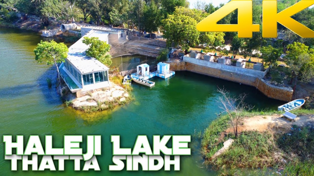Haleji Lake Thatta, Sindh,  | 4k Ultra HD | Travel With Usman |