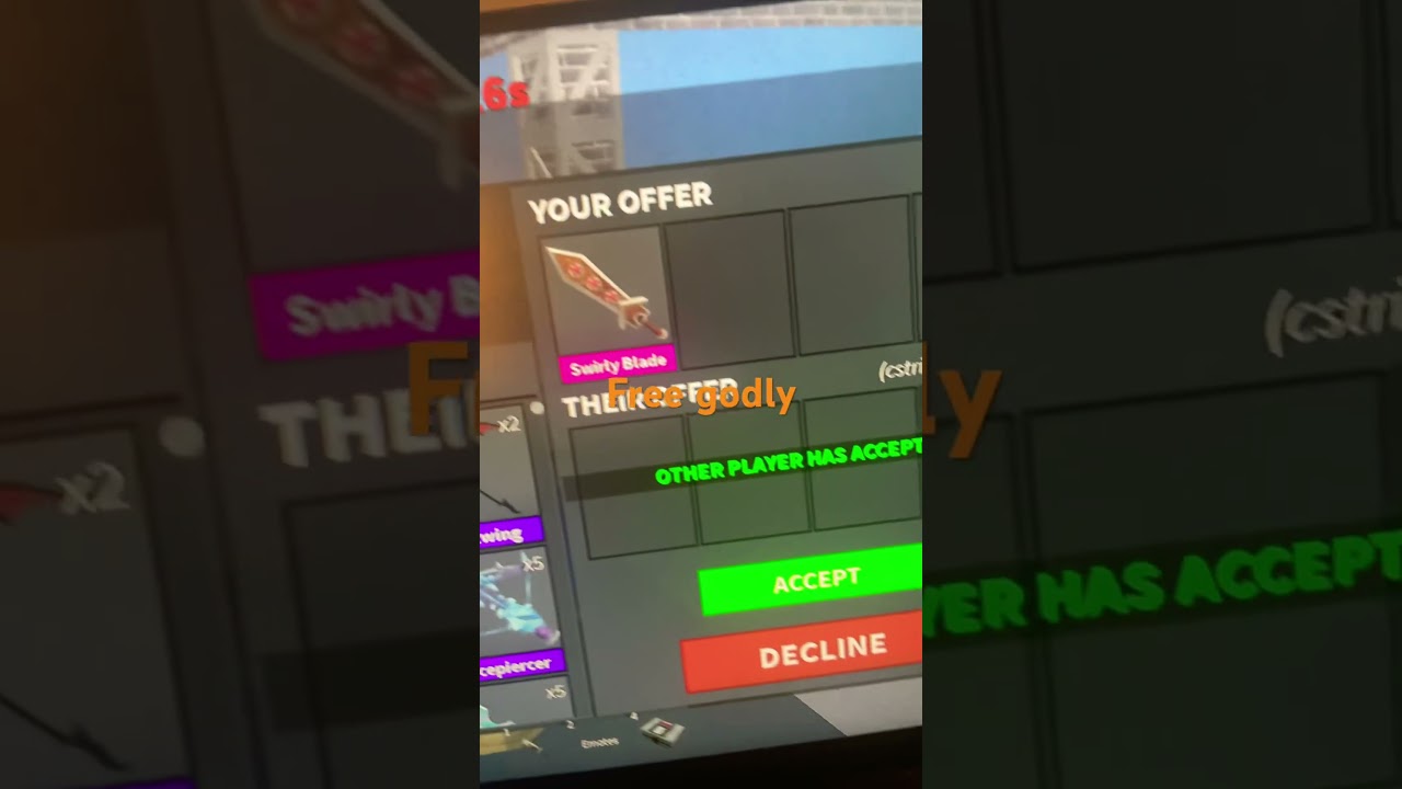 Free godly to randoms with nothing #mm2 #giveaway #giveawayyy