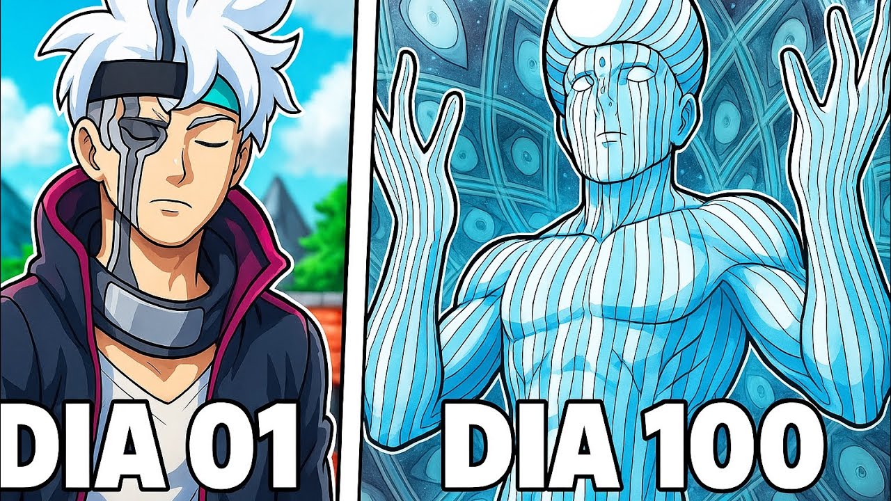 SOBREVIVI 100 DIAS como DEUS OTSUTSUKI no MINECRAFT O FILME