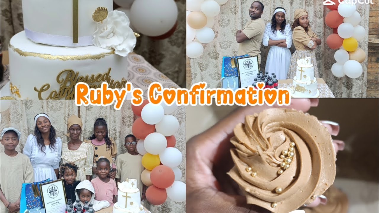 Ruby's Confirmation || short vlog🇳🇦