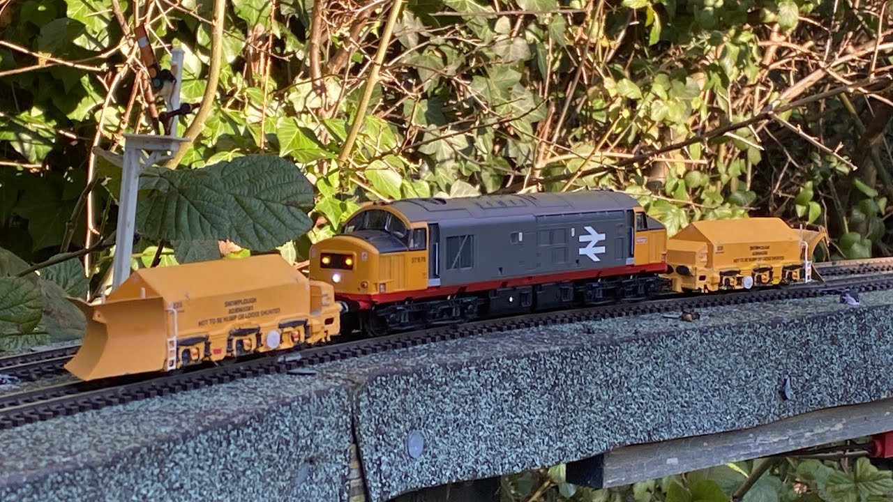 Garden Railway running in January in -1 !! Read description. 