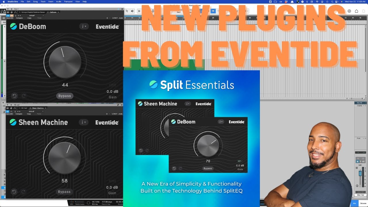 Eventide's New Sheen Machine And Deboom Plugins!