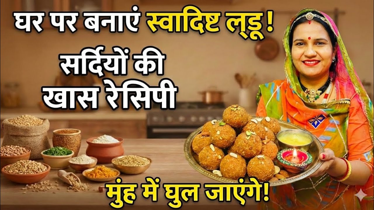 मुंह में घुल जाने वाले मूंग दाल के लड्डू | Moong Dal Laddu by Rinku ki Rasoi | हलवाई वाली विधि