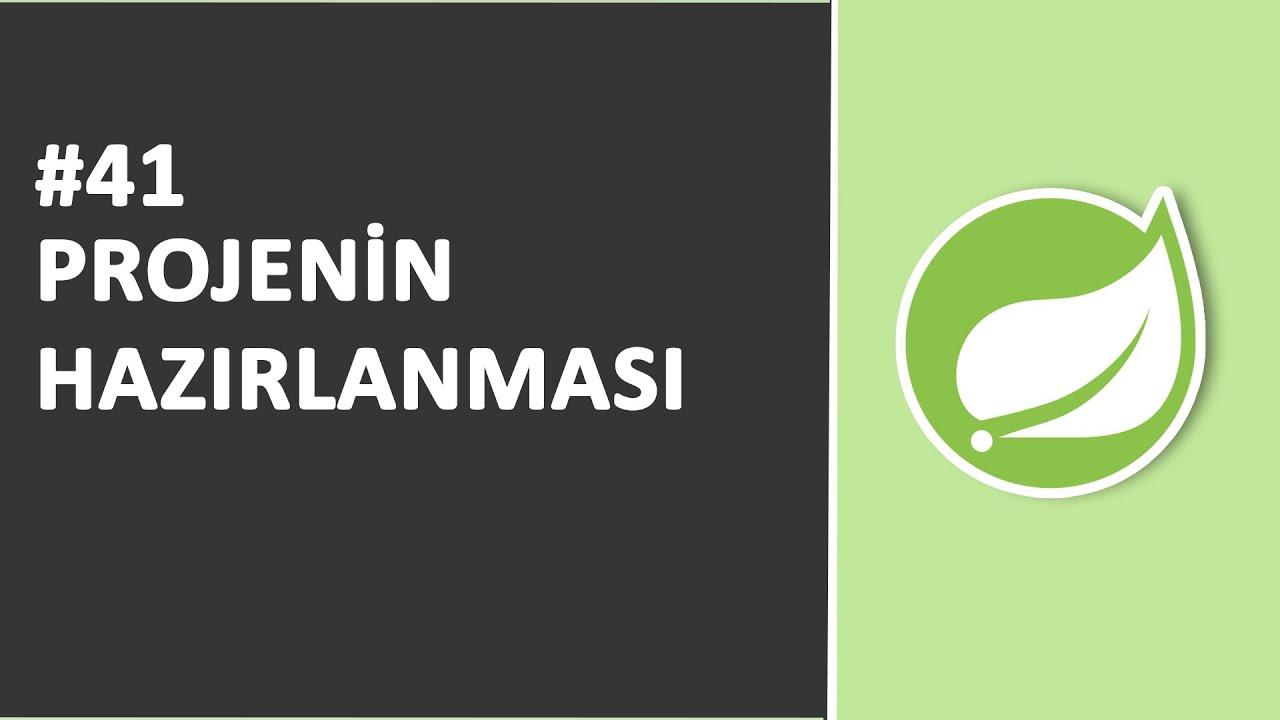 41) Projenin Hazırlanması | Exception Handling | SPRİNG Dersleri