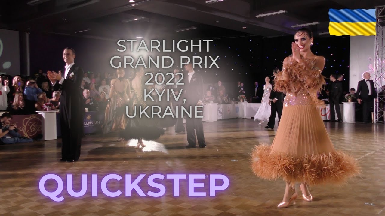 Iaroslav & Liliia Bieliei- Quickstep at Starlight Grand Prix Cup 2022 Kyiv Ukraine #standwithukraine