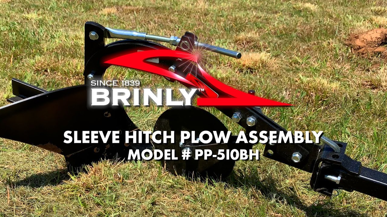 Brinly Moldboard Plow Assembly and Calibration