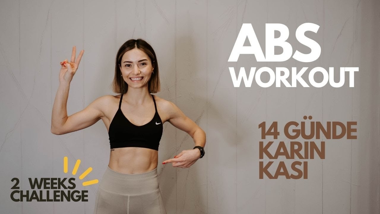 14 GÜNDE KARIN KASI | ABS WORKOUT CHALLENGE DAY 2