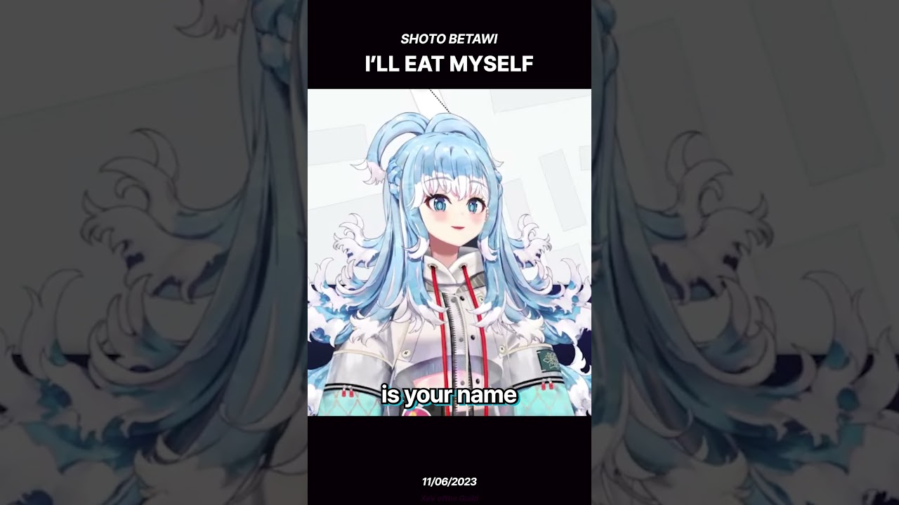 I'M GONNA EAT MYSELF │Shoto