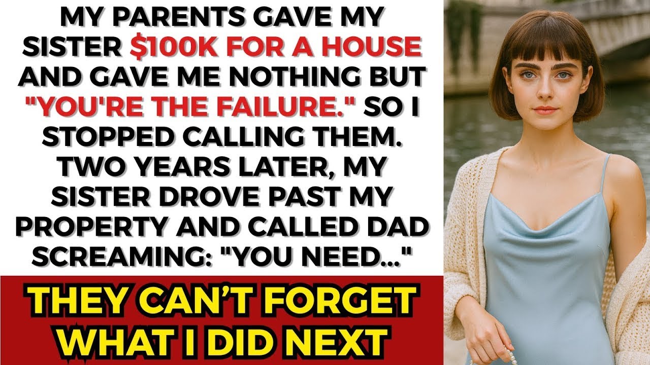 My Parents Gave My Sister $100k For A House And Gave Me Nothing  But 