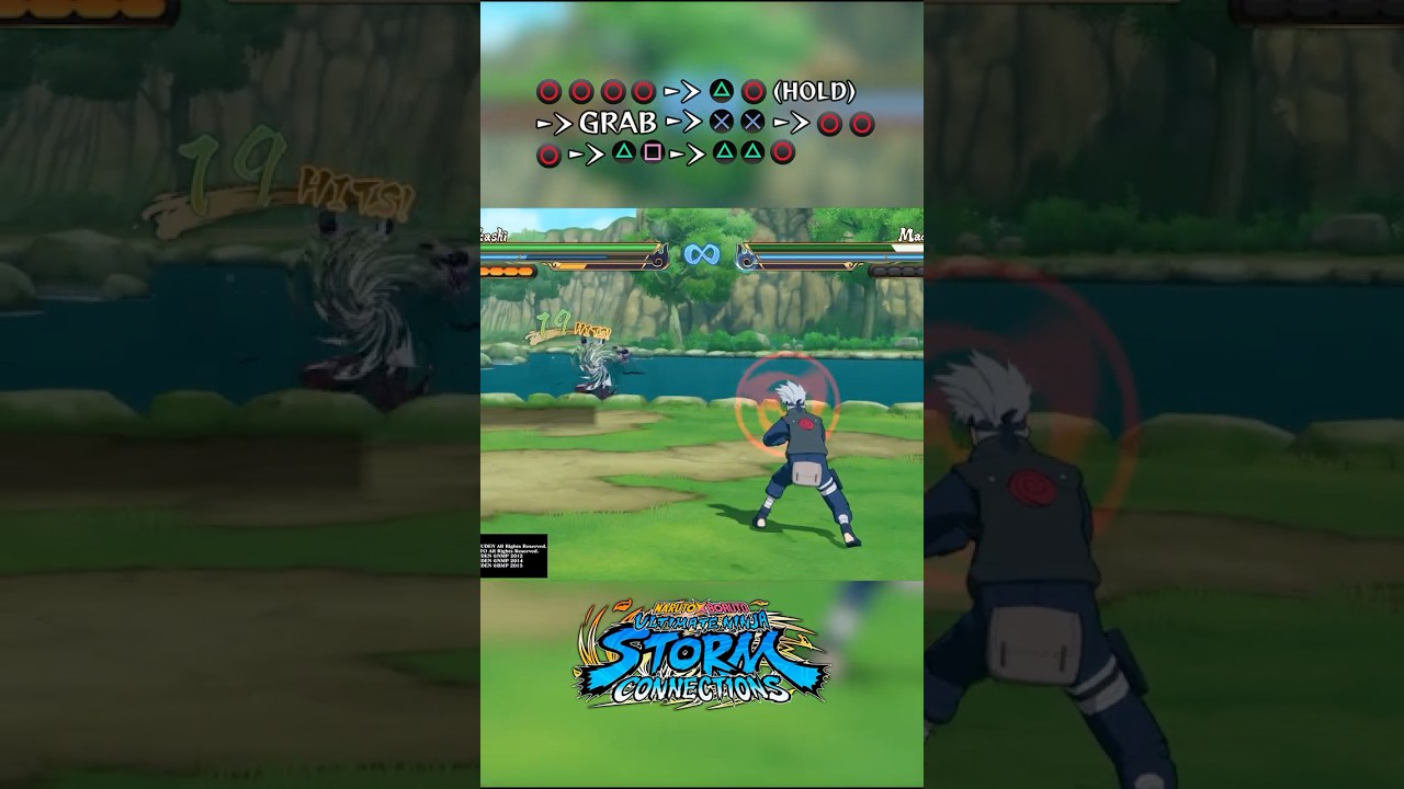 カカシ（DMS）50%ダブルカムイコンボ | ナルトストームコネクション #narutoshippuden #animegames #コンボ
