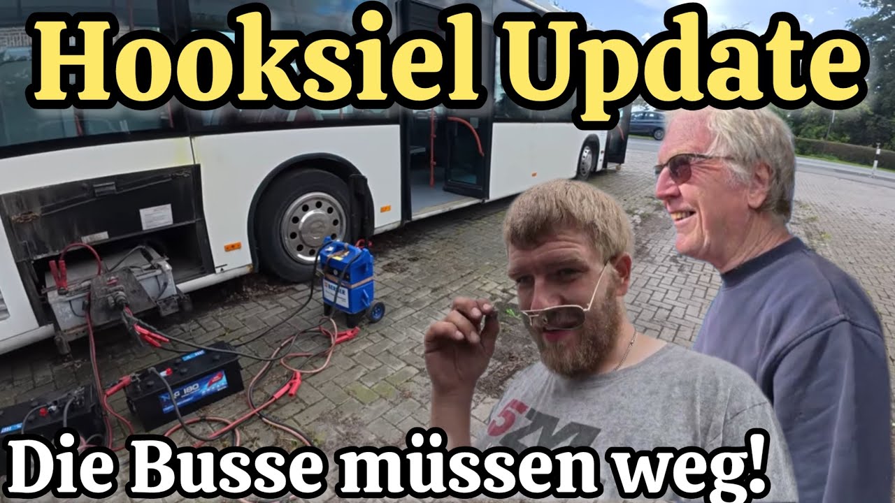 Springen die alten Mewes Busse meiner Lehrfirma noch an? & Ich reiße eine Wand ein!