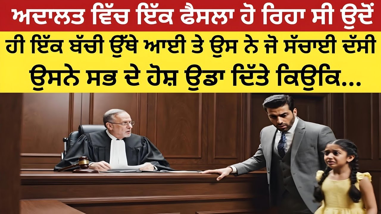 ਅਦਾਲਤ ਵਿੱਚ ਇੱਕ ਚਲਦੀ ਸੁਣਵਾਈ ਦੇ ਵਿੱਚ ਛੋਟੀ ਬੱਚੀ ਨੇ ਜੋ ਸੱਚਾਈ ਦੱਸੀ ਇਹ ਸੁਣ ਕੇ ਗਰੀਬ ਦੀ ਸਜ਼ਾ ਹੀ ਖਤਮ ਹੋ ਗਈ...