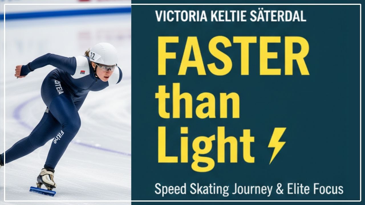 FASTER than Light: Victoria Keltie Saeterdal’s Journey to Speed Skating Glory ❄️