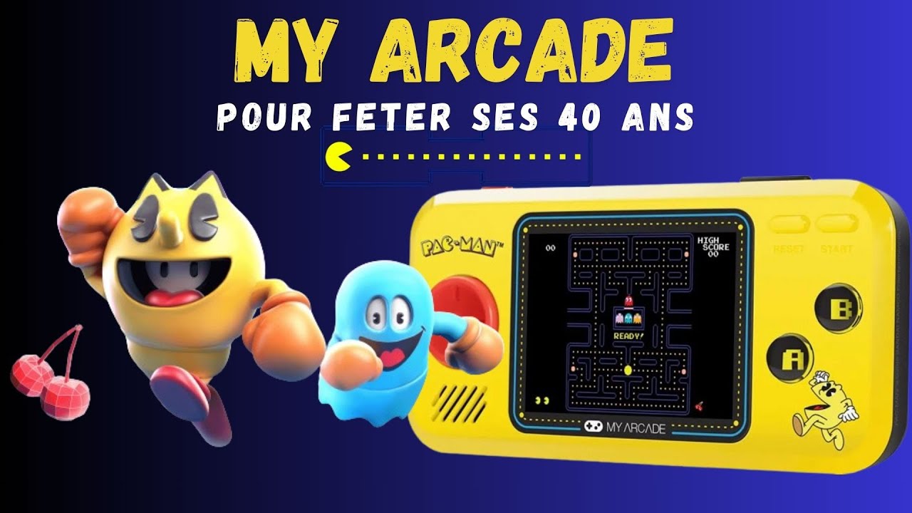 Test de ma console portable My Arcade Pocket Player !