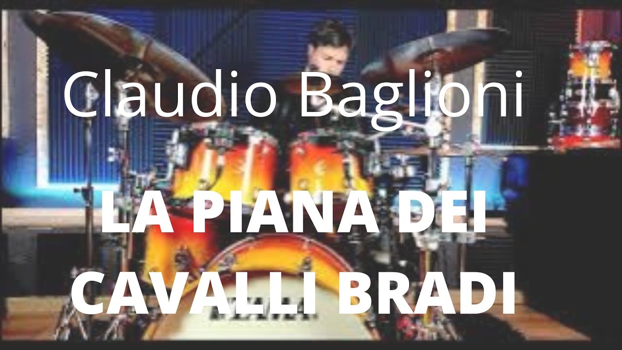 Claudio Baglioni - La piana dei cavalli bradi - drumcover