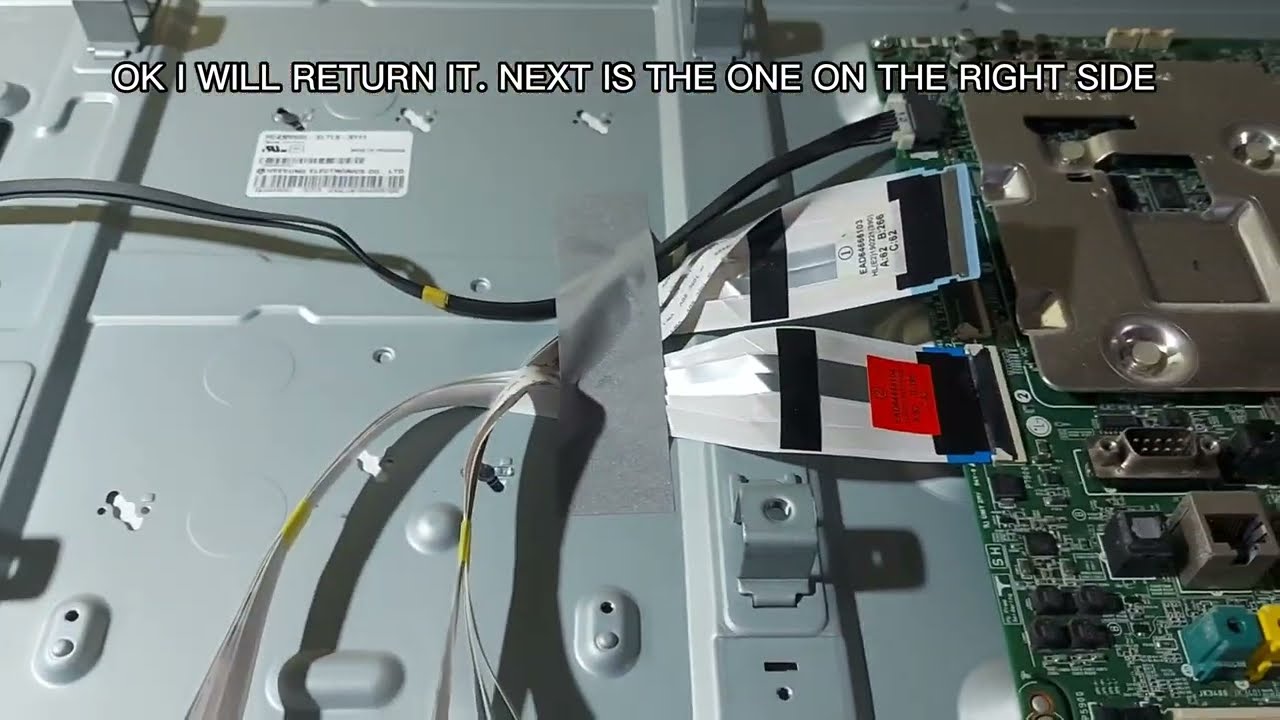 HOW TO FIX LG 43UU660H SMART LED TV WITH A FLICKERING PICTURE AND HORIZONTAL LINES