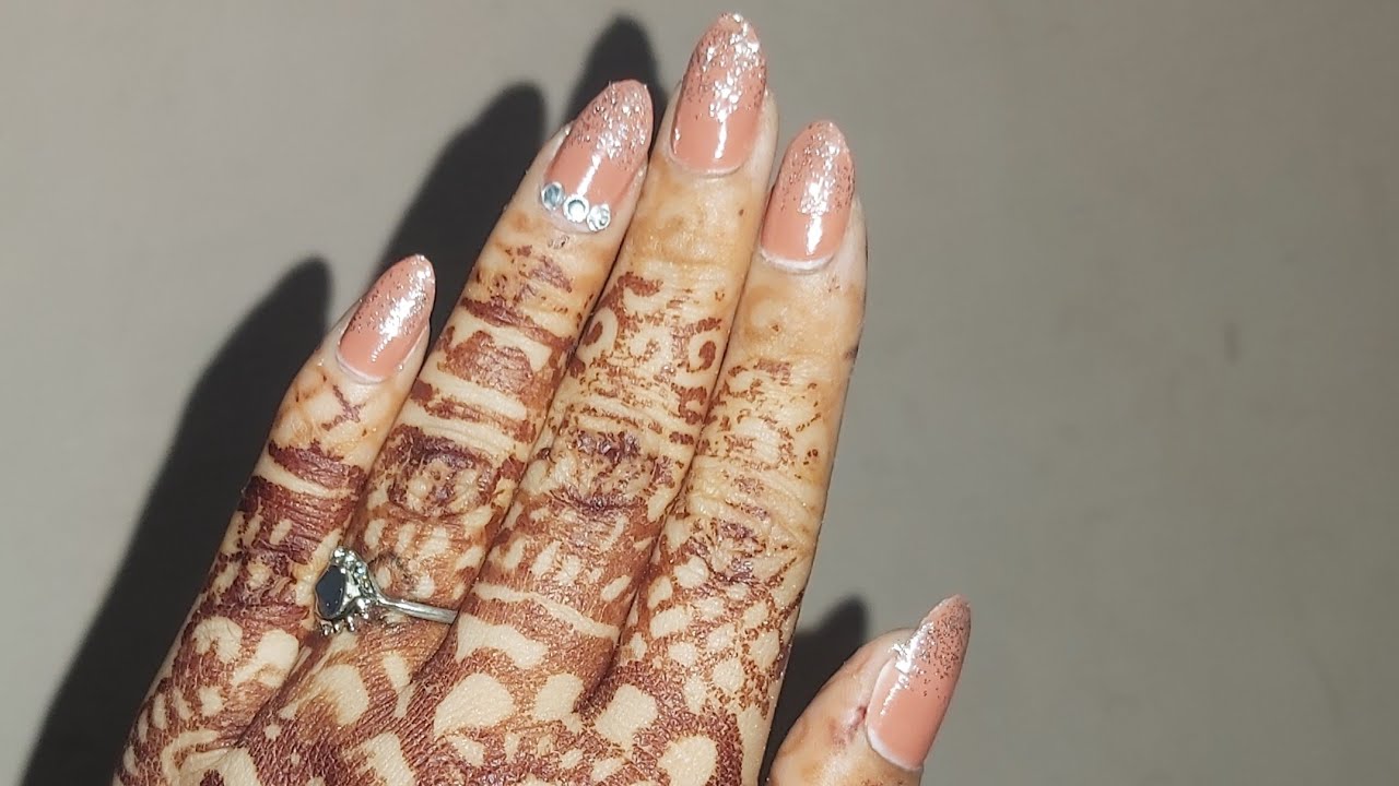 Temporary Nail extension at home 🏡 🙌 step by step 💫💅