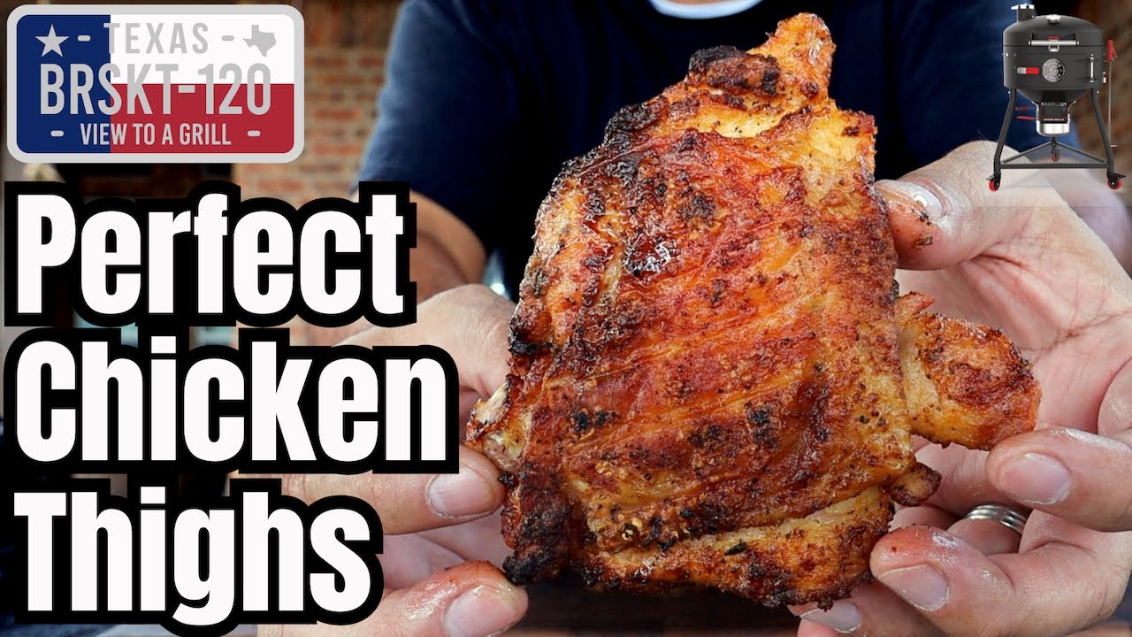 Perfect Chicken Thighs - Spider Grills Huntsman