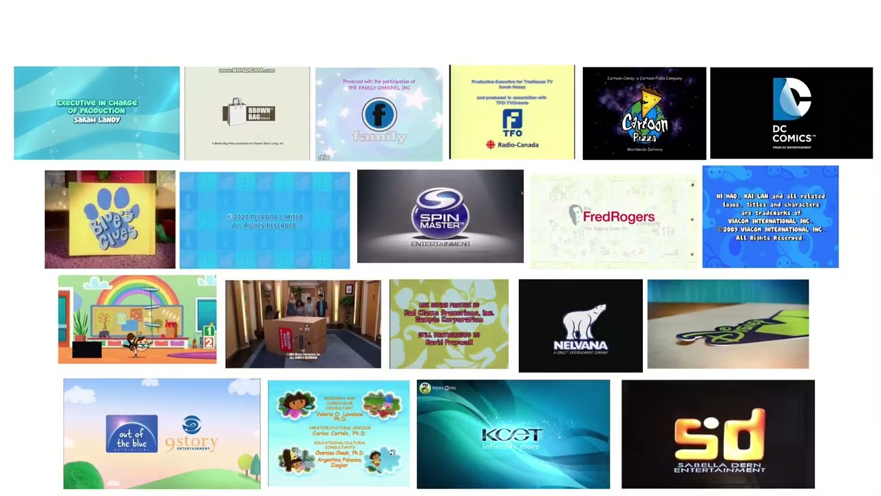 BC M&R C&P BG DTE DTN Peg + Cat LC F'S F STSK ABTNS JTT K vs K BI SS Jessie PDD TDR Olivia NHKL TTG