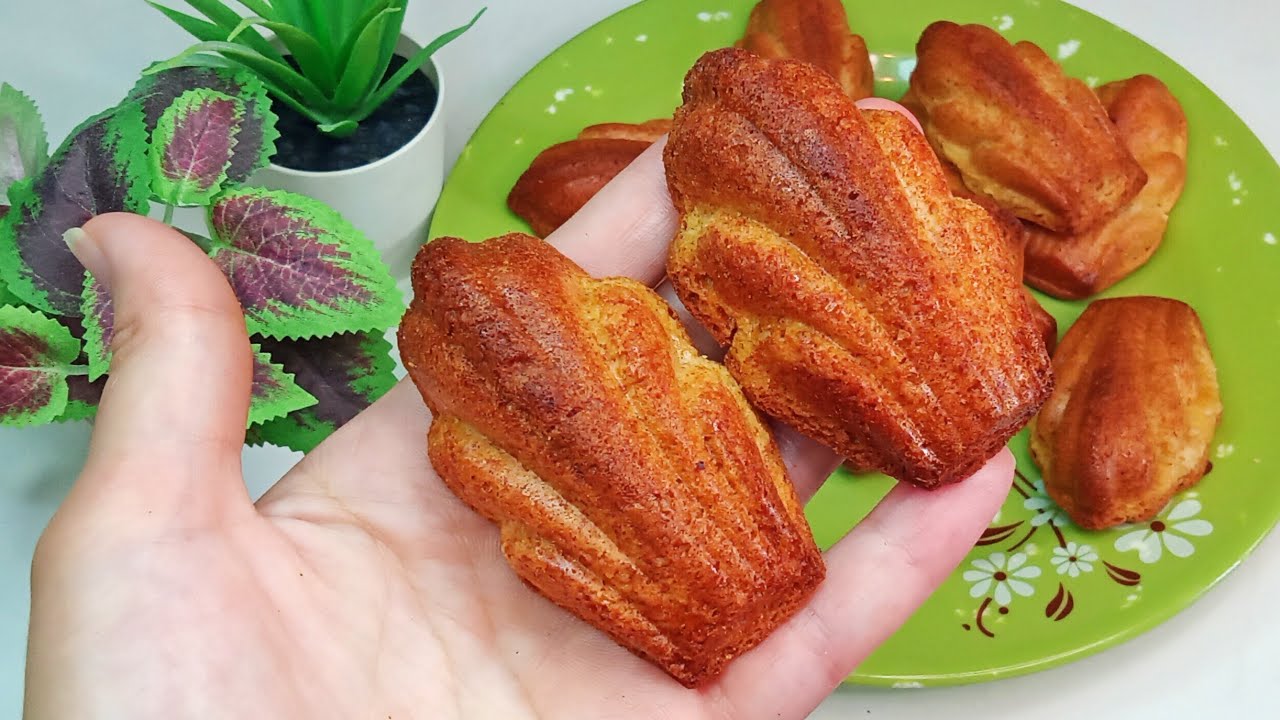 Sans lait,sans yaourt et sans beurre vous pouvez faire des bonnes madeleines مادلين جد اقتصاديين