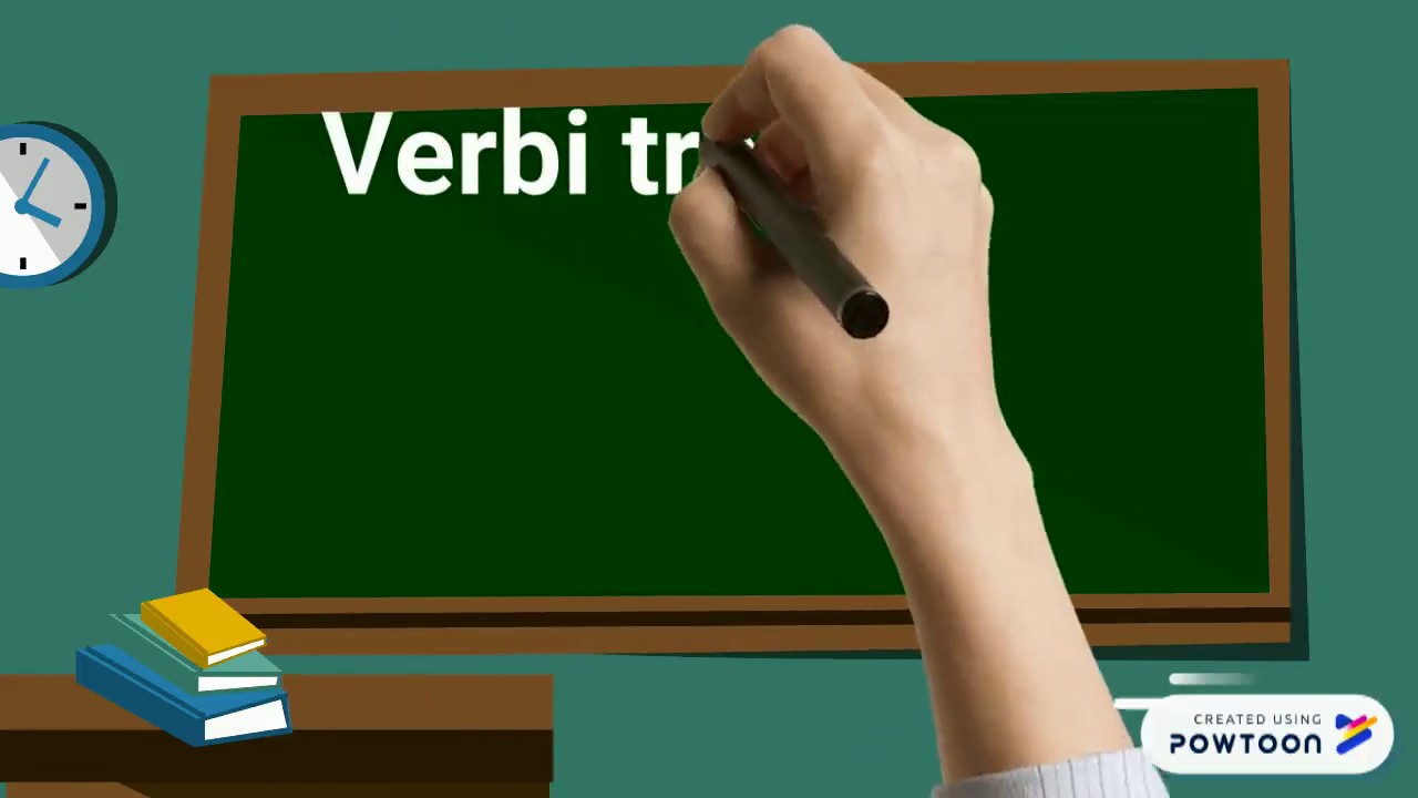 Verbi TRANSITIVI e INTRANSITIVI cl.5A