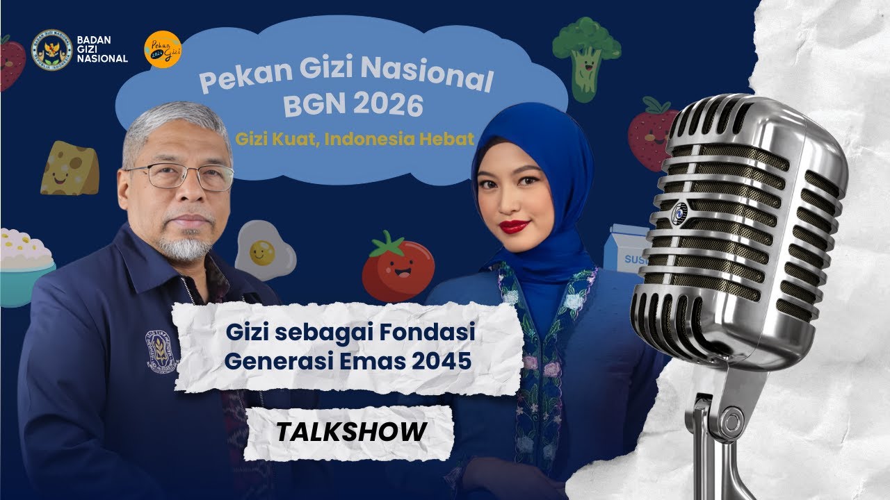 🔴 LIVE | Gizi Sebagai Pondasi Generasi Emas - Ketua DPP PERSAGI