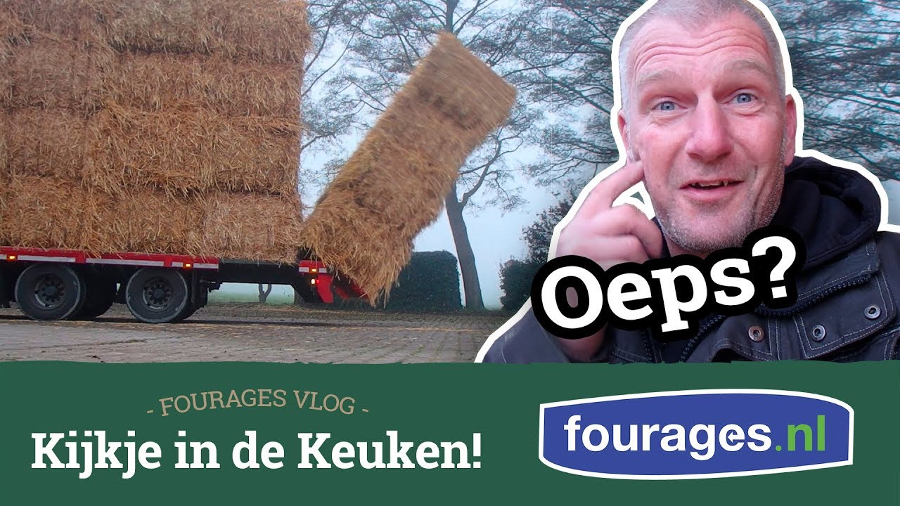 Kijkje in de Keuken bij Nijssen Fourages + Combi Stro Laden en Lossen - VLOG #9
