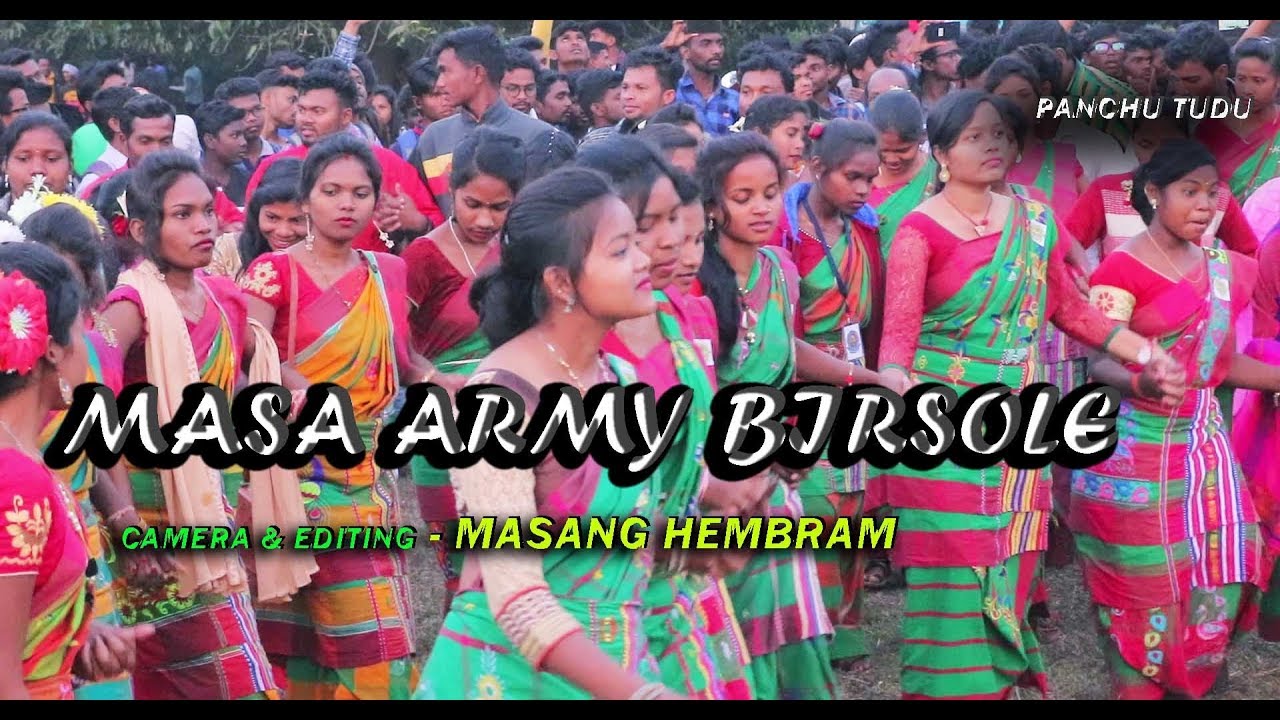BIRSOLE MASA ARMY 2018 ||  ULL BAGAN RE RAIRANGPUR COLLEGE PAHATA KHON
