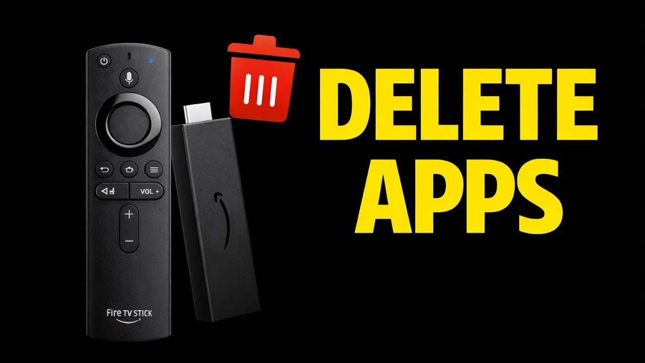 How to Delete Apps on Firestick (Free Up Storage Fast)