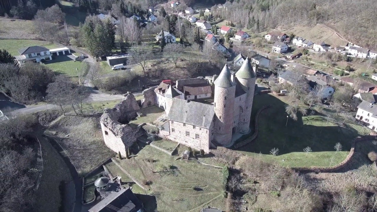 Sehenswürdigkeiten der Eifel Bertradaburg Mürlenbach