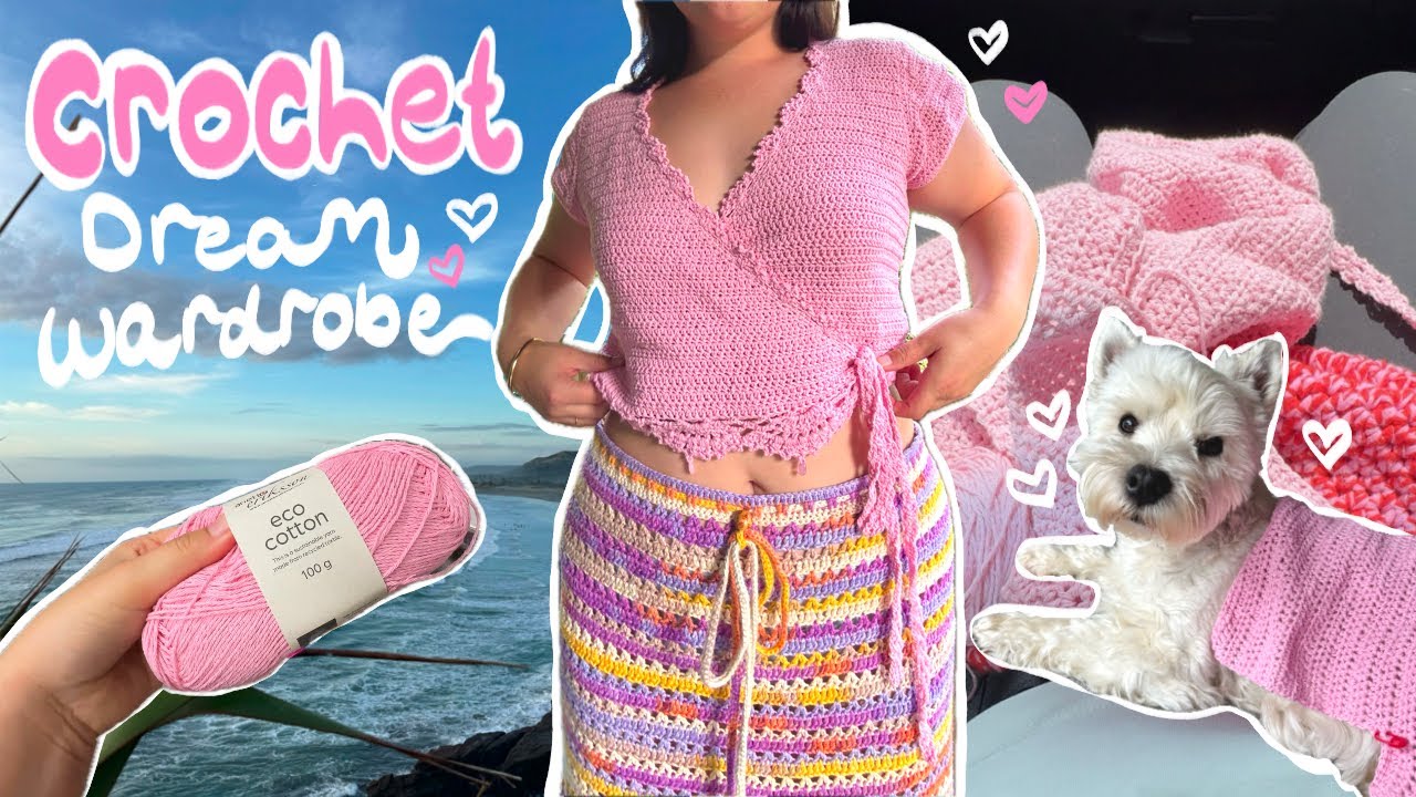 Вяжу крючком гардероб своей мечты 🌸☀️ часть 1