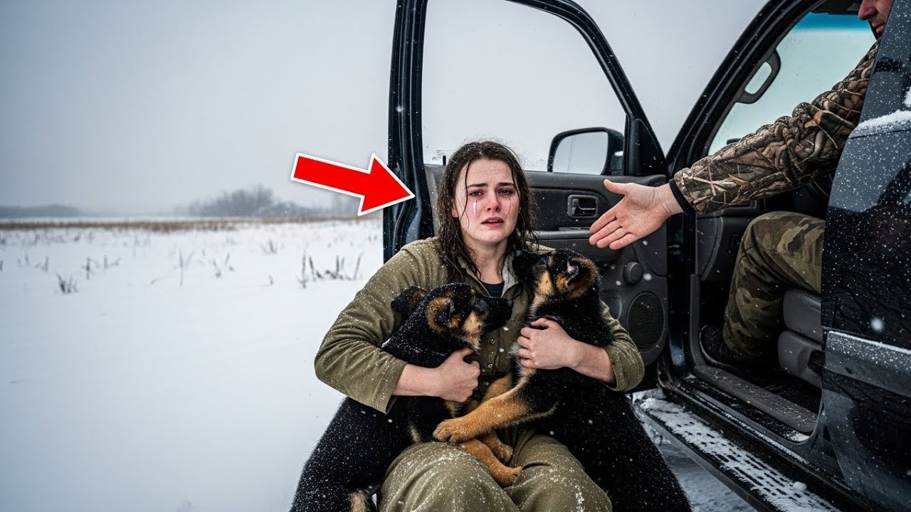 A Navy SEAL Found a Poor Woman and Her Puppies in a Blizzard — What Followed Was Heartbreaking