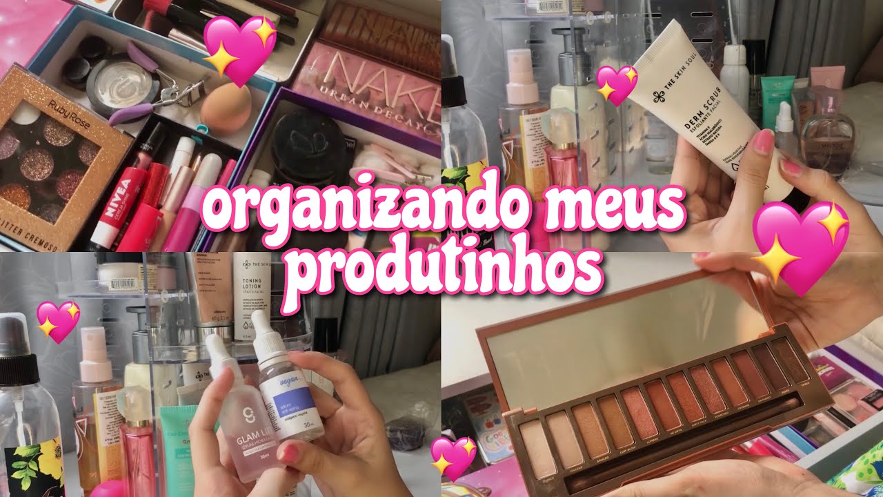 organizando e indicando produtos de beleza🫧🎀