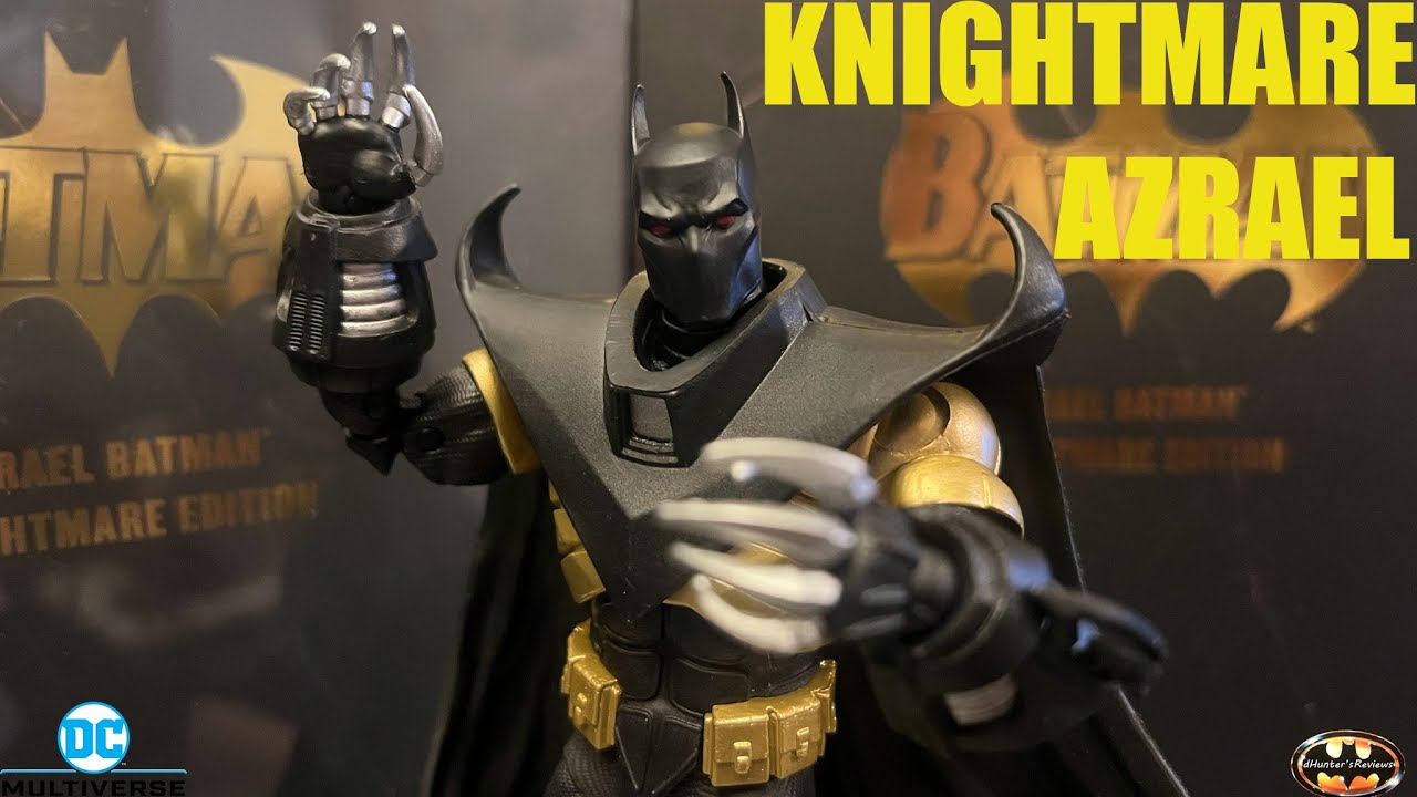 McFarlane DC Multiverse Azrael Knightnmare Knightfall Black Suit Action Figure Review & Comparison