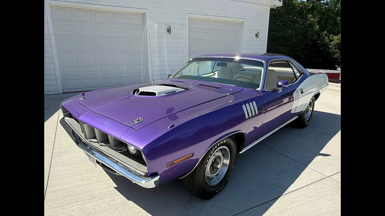 Plum Crazy Cuda
