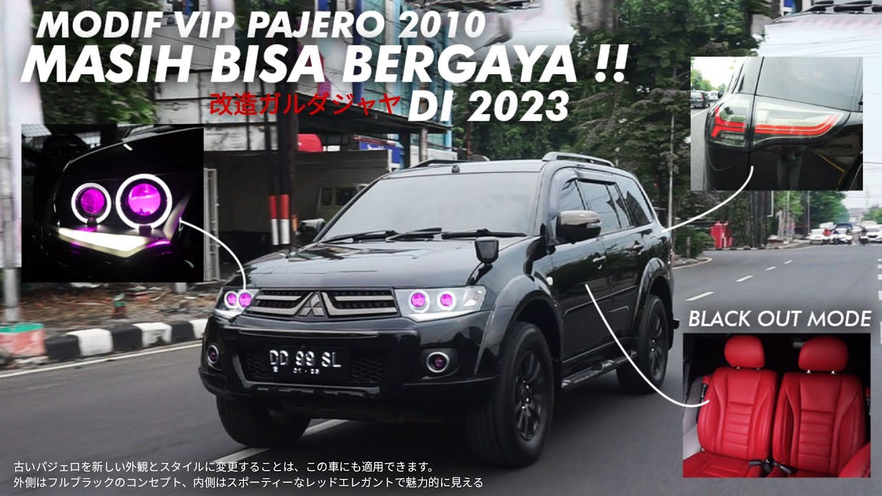 PROJECT KEREN!! PAJERO 2010 JADI SENYAP NYAMAN + VIP SEAT ELECTRIC!!! #Modif Pajero Sulawesi