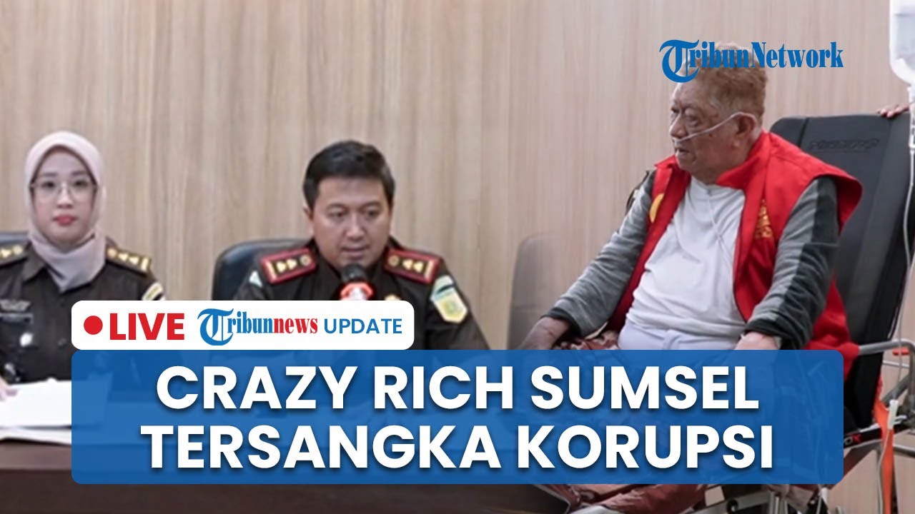 🔴LIVE: Crazy Rich Sumsel Haji Halim Ditahan soal Kasus Korupsi, Dijemput Ambulans