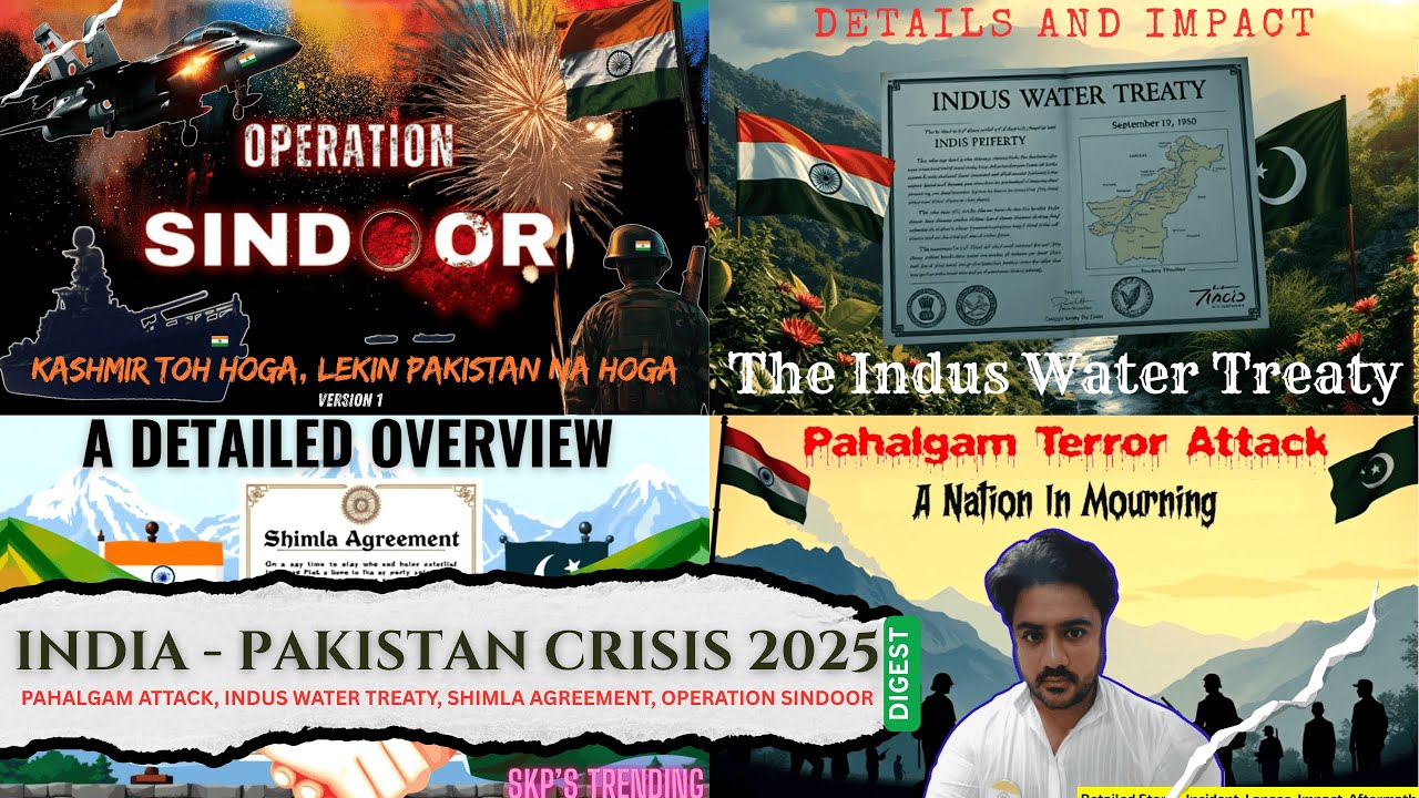 India Pakistan Crisis 2025 | Pahalgam Terror Attack | Operation Sindoor | SKP's Trending