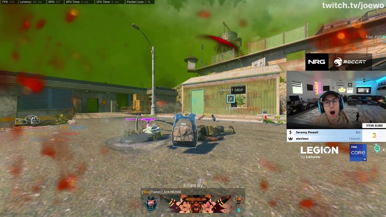 JOEWO ENDS STREAM AFTER GETTING KILLED BY KALI STICKS😭