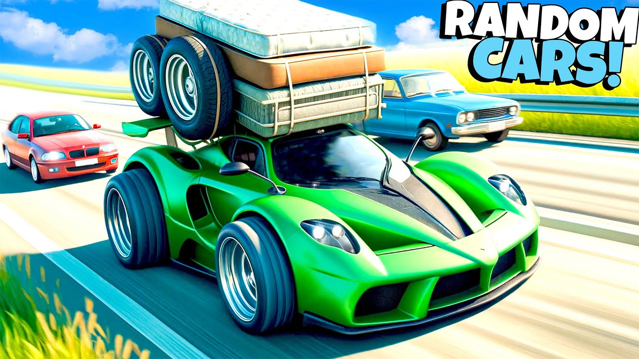 Hide and Seek but in RANDOM Cars! - BeamNG Drive