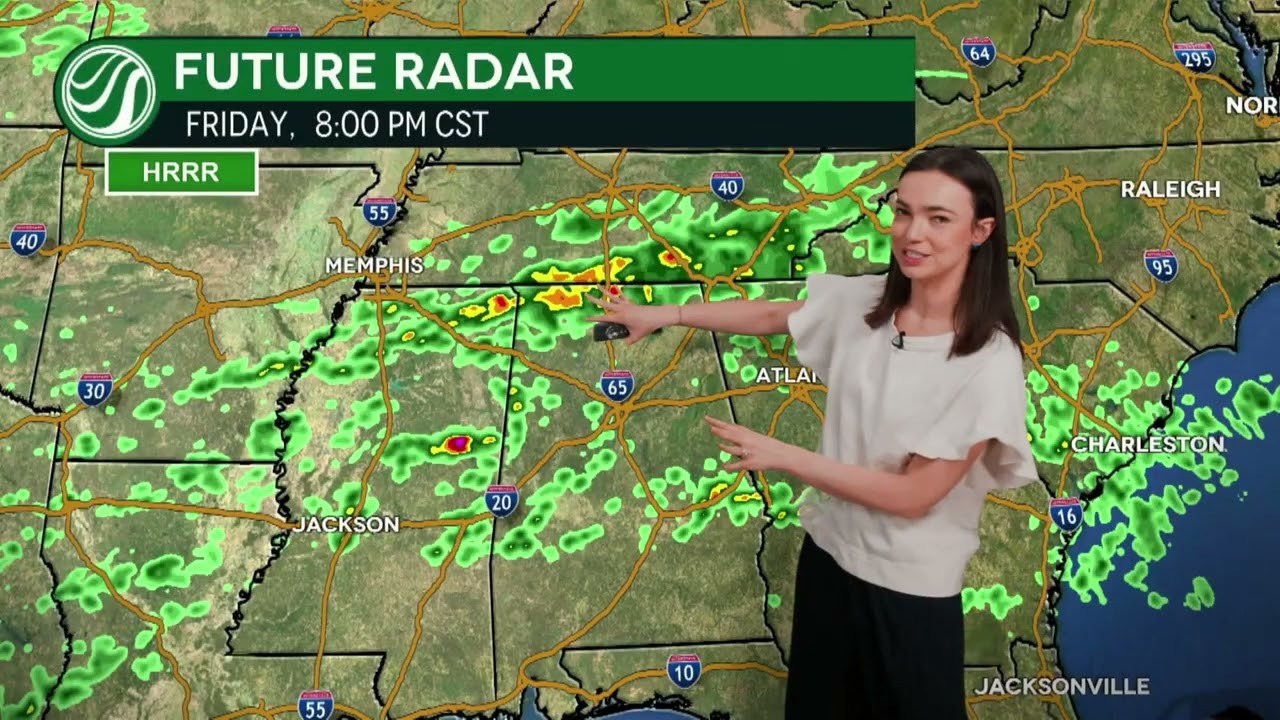 Saturday Storm Timeline: Alabama, Georgia, South Carolina Tornado Risk | HailTrace
