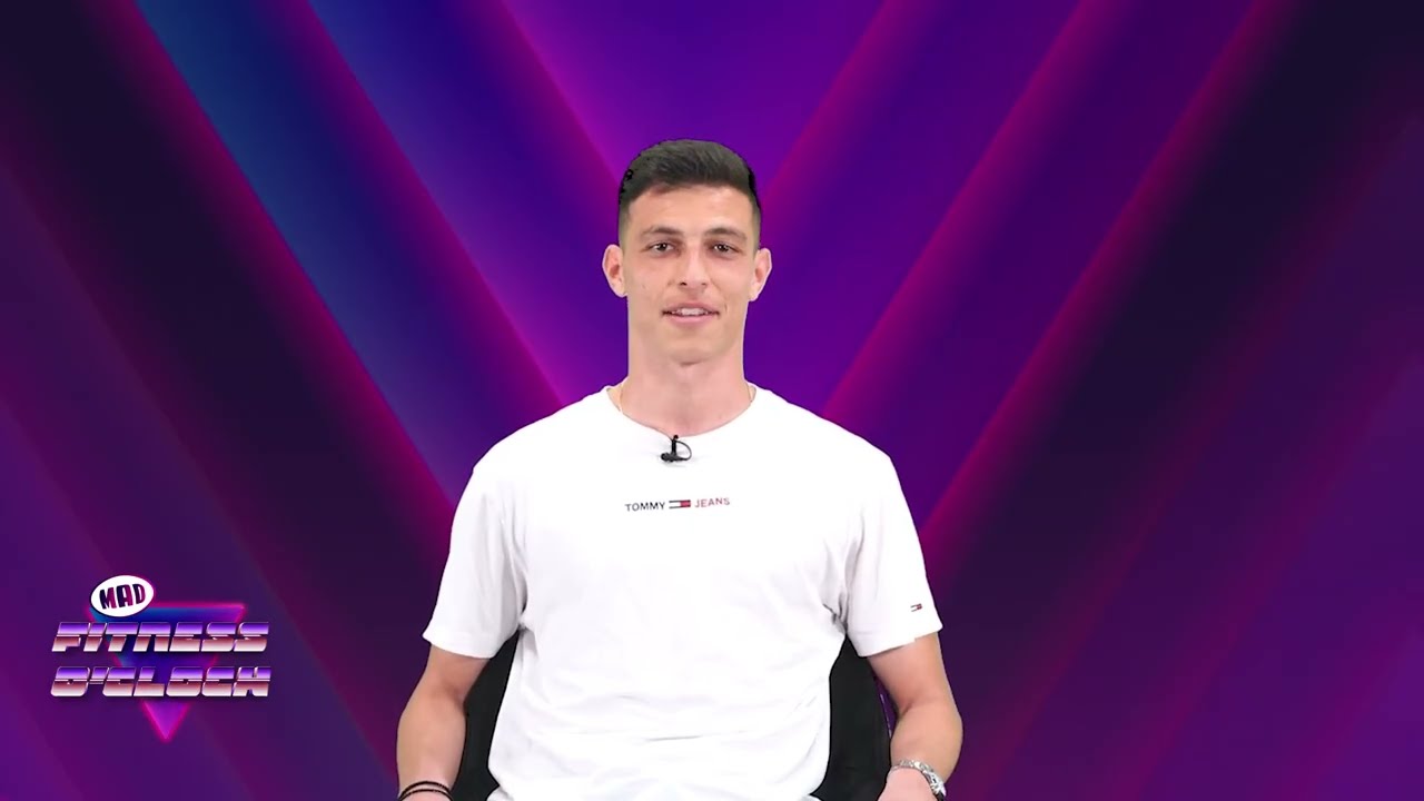 O ποδοσφαιριστής της ΑΕΚ Σταύρος Πήλιος στο Fitness O' Clock!