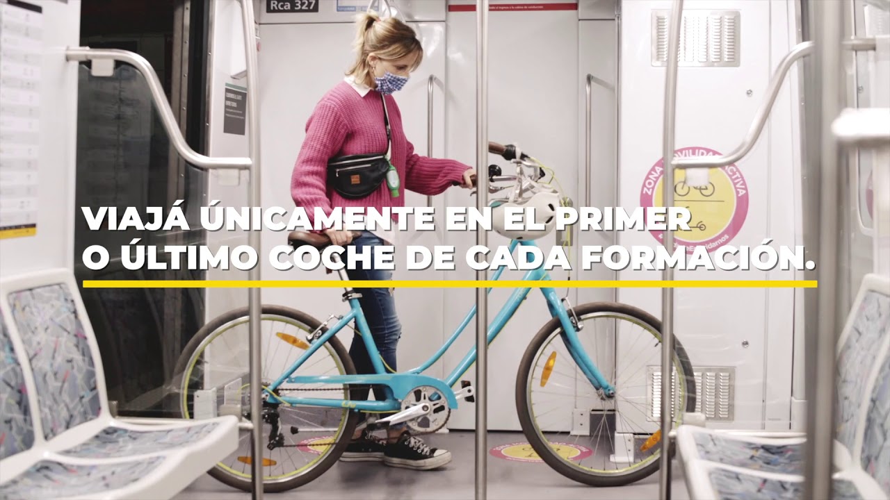 Subte: ya se puede viajar con bicicletas y monopatines en el primer y último vagón