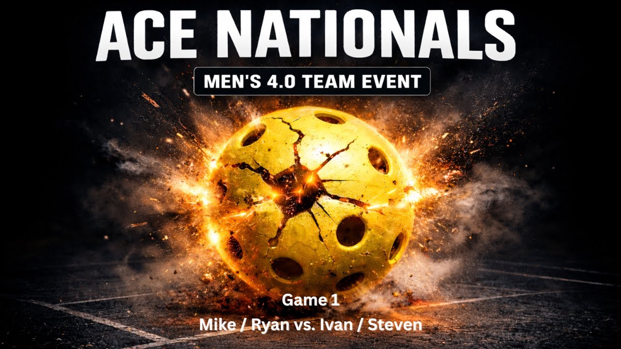 2026 Ace Pickleball Nationals - Men's 4.0 Team Event - Game 1