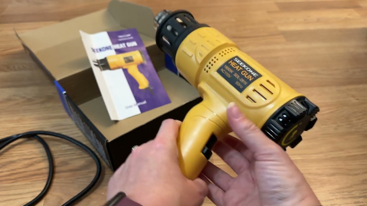 Honest Review of this Seekone Heat Gun