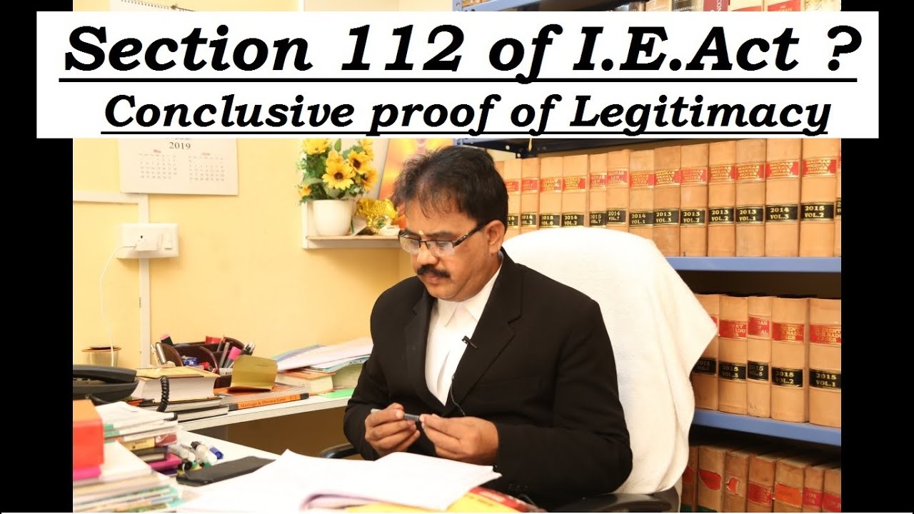 What is Section 112 of Indian Evidence Act ? | TAMIL