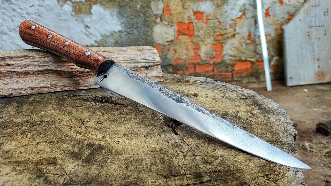 Knife Making - Forging a Knife From a Bearing