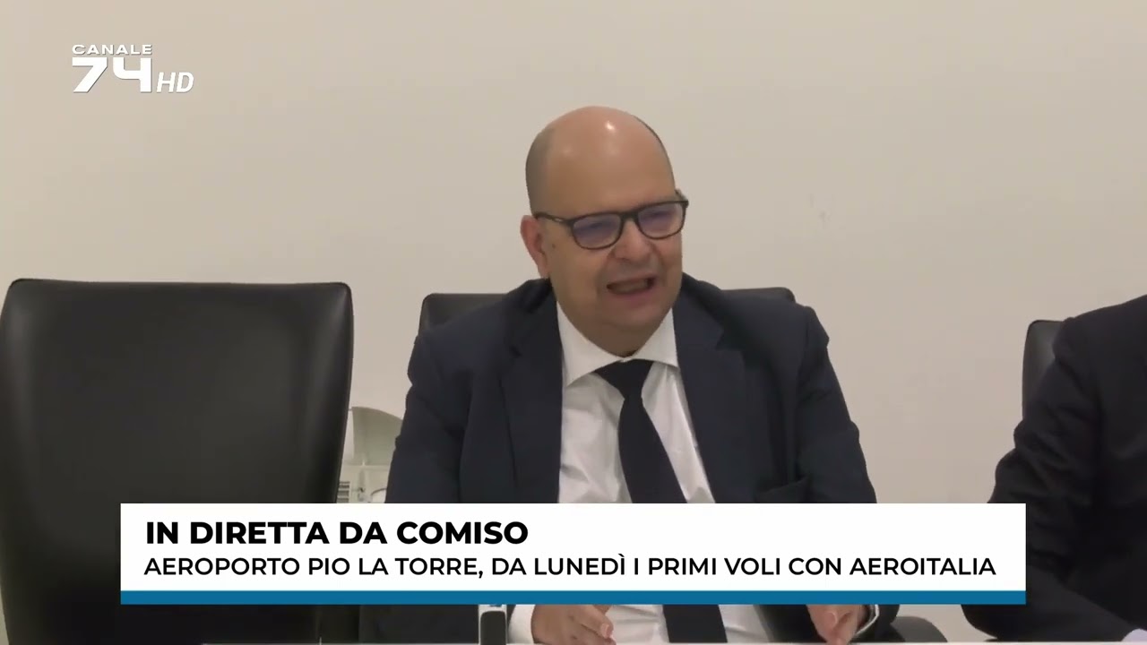 IN DIRETTA DA COMISO - Aeroporto Pio La Torre, da lunedì i primi voli con Aeroitalia